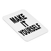 Magnet Flexible do-it-yourself Créez votre propre aimant frigo fle (Côté Droit)