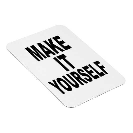 Magnet Flexible do-it-yourself Créez votre propre aimant frigo fle (Côté Droit)