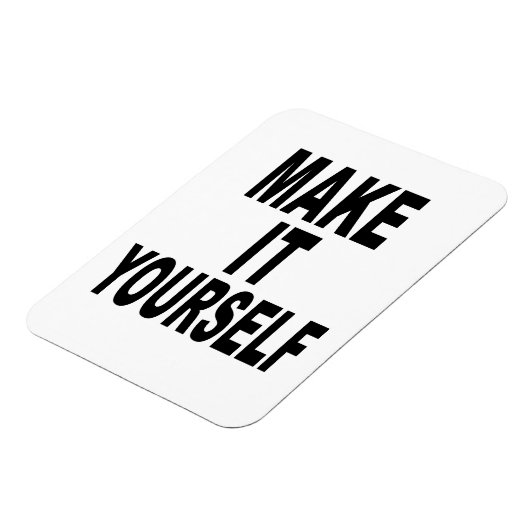 Magnet Flexible do-it-yourself Créez votre propre aimant frigo fle (Côté Gauche)