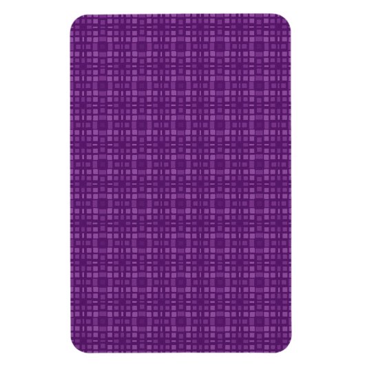 Magnet Flexible do-it-yourself Motif Carré violet Concevez votre p (Vertical)