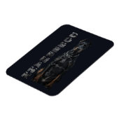 Magnet Flexible Doberman Pinscher (Côté Gauche)