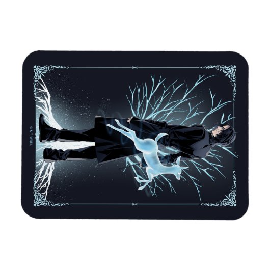 Magnet Flexible Doe Patronus d'Anime Severus Snape (Horizontal)