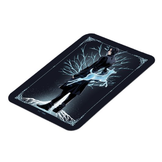 Magnet Flexible Doe Patronus d'Anime Severus Snape (Côté Gauche)