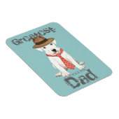 Magnet Flexible Dogo Argentino (Côté Droit)