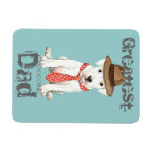 Magnet Flexible Dogo Argentino (Horizontal)