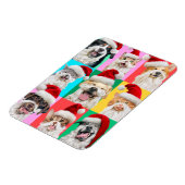 Magnet Flexible Dogs and Cats with Santa Beard (Côté Gauche)