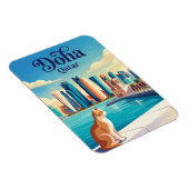 Magnet Flexible Doha Qatar (Côté Droit)