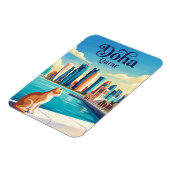 Magnet Flexible Doha Qatar (Côté Gauche)