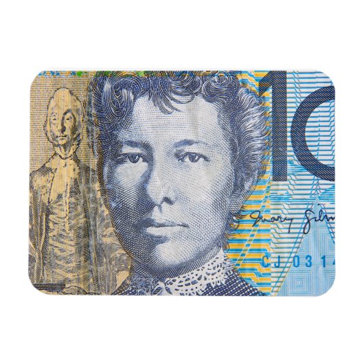 Magnet Flexible dollars australiens (Horizontal)
