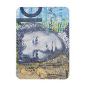 Magnet Flexible dollars australiens (Vertical)