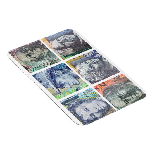 Magnet Flexible dollars australiens (Côté Droit)