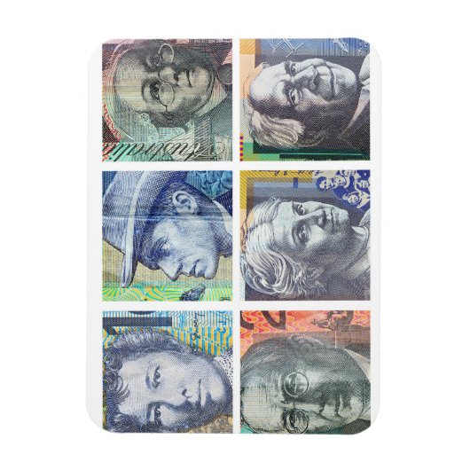 Magnet Flexible dollars australiens (Vertical)