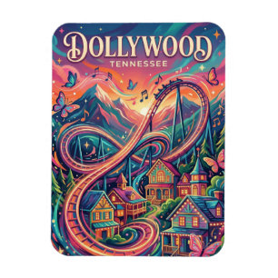 Magnet Flexible Dollywood Tennessee