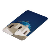 Magnet Flexible Dôme bleu, Santorin, Grèce (Côté Gauche)