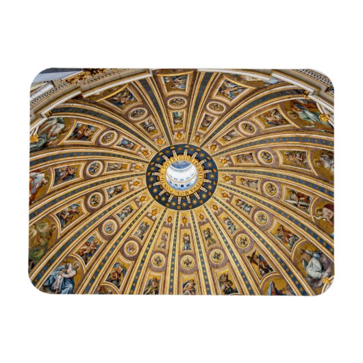 Magnet Flexible Dôme de la Basilique Saint-Pierre - Vatican, Rome, (Horizontal)