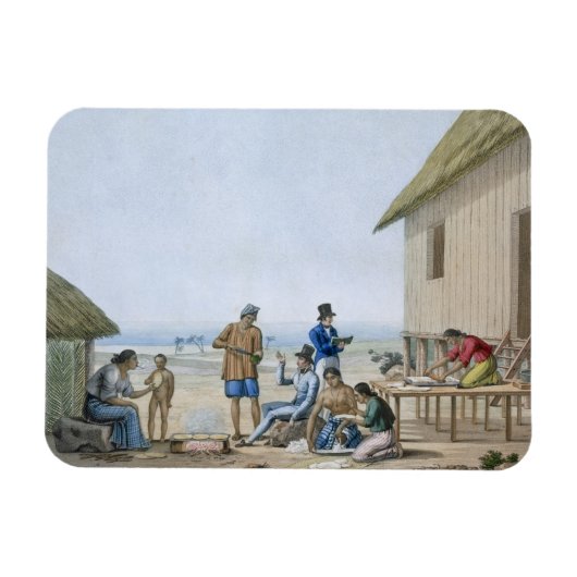 Magnet Flexible domestic occupations, agagna, guam, philippines, f (Horizontal)