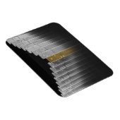 Magnet Flexible Dominos d'or et d'argent (Côté Droit)