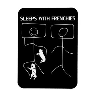 Magnet Flexible Don de chien   Couches Avec Français