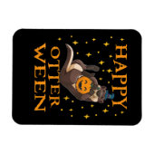 Magnet Flexible Don Otter| Happy Otter Cute Sea Otter Halloween (Horizontal)