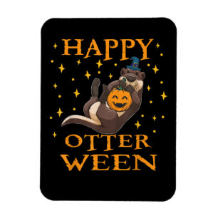 Magnet Flexible Don Otter Happy Otter Cute Sea Otter Halloween