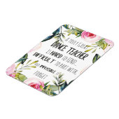 Magnet Flexible Don pour la citation de Merci de professeur de dan (Côté Gauche)