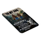 Magnet Flexible Don Son | Lettre À Mon Fils Amour De Papa (Côté Droit)