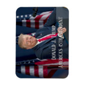 Magnet Flexible Donald J. Trump 45e président Keepsaké (Vertical)