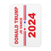 Magnet Flexible Donald Trump JD Vance 2024 (Vertical)