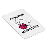 Magnet Flexible Donjon Meowster Chat Drôle (Côté Droit)