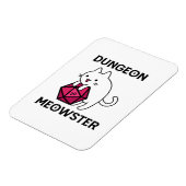 Magnet Flexible Donjon Meowster Chat Drôle (Côté Gauche)