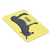 Magnet Flexible Donkey cartoon (Côté Droit)