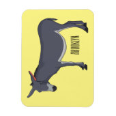 Magnet Flexible Donkey cartoon (Vertical)