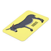 Magnet Flexible Donkey cartoon (Côté Gauche)