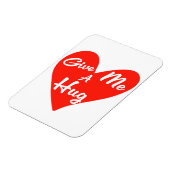 Magnet Flexible Donne-moi un câlin (Côté Gauche)