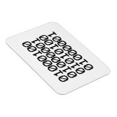 MAGNET FLEXIBLE DONNÉES BINAIRES (Côté Droit)