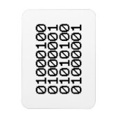 MAGNET FLEXIBLE DONNÉES BINAIRES (Vertical)