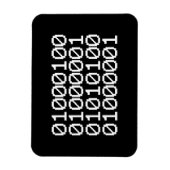 MAGNET FLEXIBLE DONNÉES BINAIRES (Vertical)