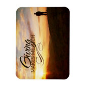 Magnet Flexible "Donner me rend riche" Motivation Affirmation Flex (Vertical)