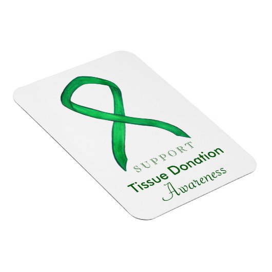 Magnet Flexible Dons de tissus Aimant à ruban de sensibilisation é (Côté Droit)