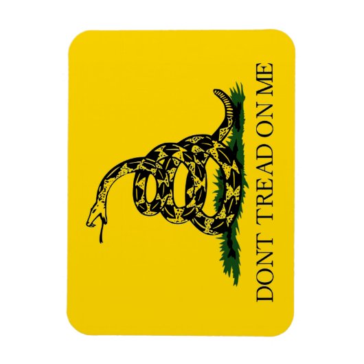 Magnet Flexible Don't Tread On Me (Vertical)