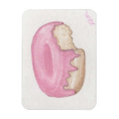 Magnet Flexible Donut rose doux (Vertical)