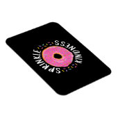 Magnet Flexible Donut Sprinkle Kindness Funny Girls Femmes Doughnu (Côté Droit)