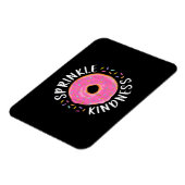 Magnet Flexible Donut Sprinkle Kindness Funny Girls Femmes Doughnu (Côté Gauche)