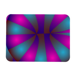 Magnet Flexible Donuts roses et bleus