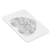 Magnet Flexible Doodle cardiaque Abstrait (Côté Droit)