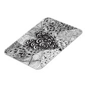 Magnet Flexible Doodle cardiaque inspiré (Côté Gauche)