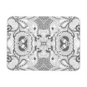 Magnet Flexible Doodle Carré de fleurs (Horizontal)