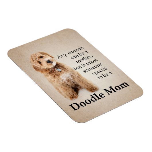 Magnet Flexible Doodle Chien Maman (Côté Droit)