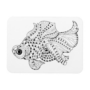 Magnet Flexible Doodle de poisson