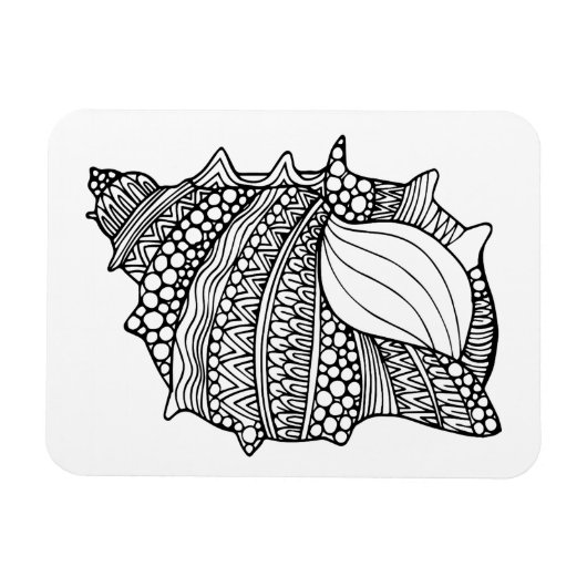 Magnet Flexible Doodle inspiré (Horizontal)